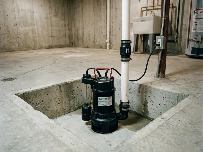 Sump Pump Installation Plumber in Union, IL